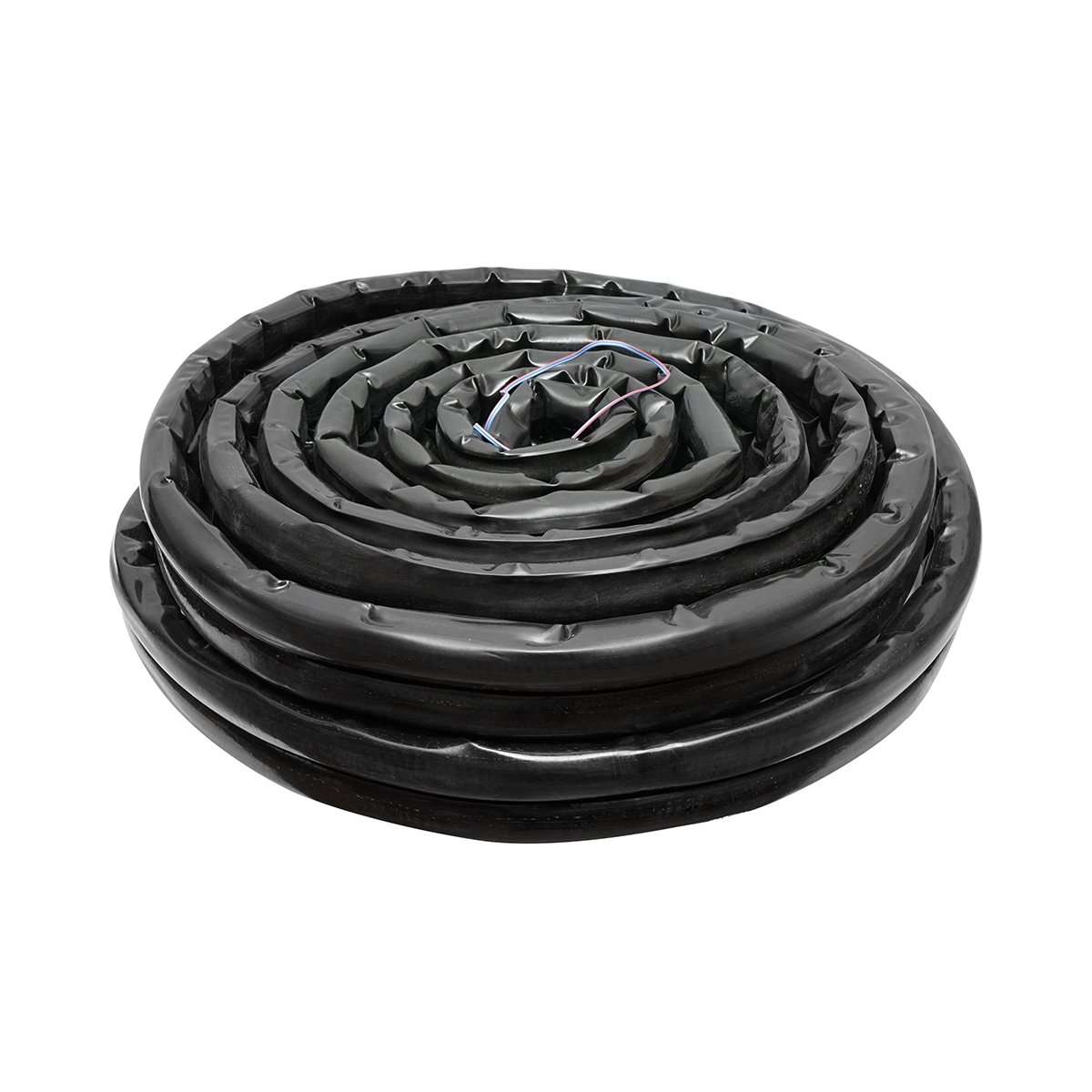 Teava 20m dubla din inox DN16-3/4 gofrata, flexibila, izolat cu cablu pentru sonda temperatura pentru instalatii solare rezidentiale